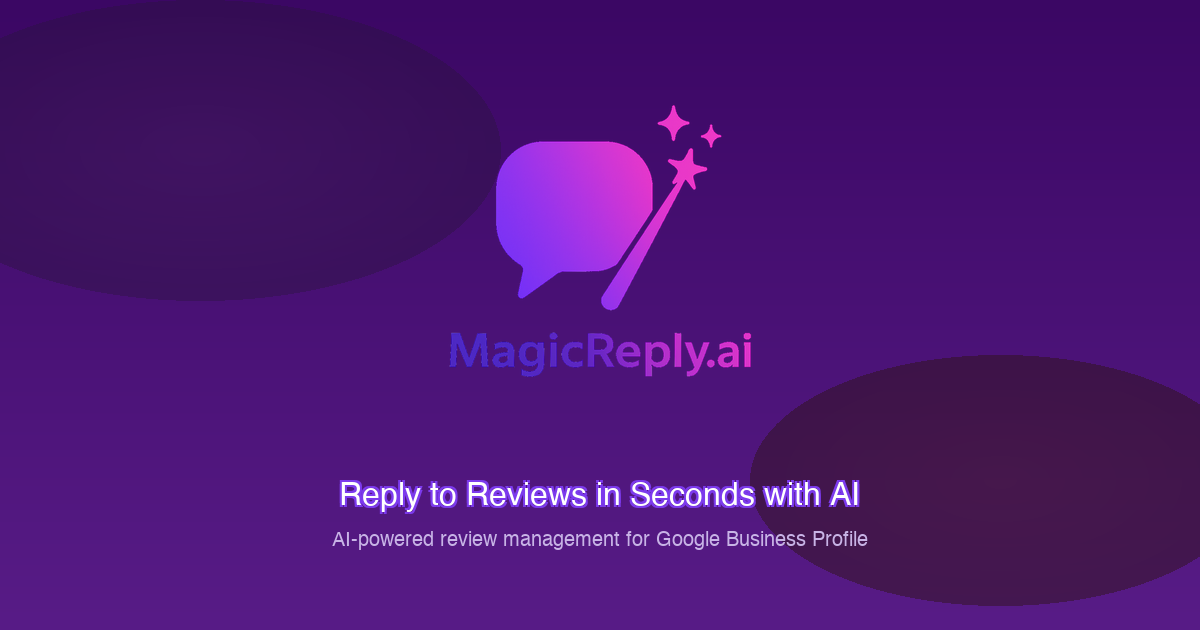 MagicReply.ai: AI-powered review responses that stay on-brand